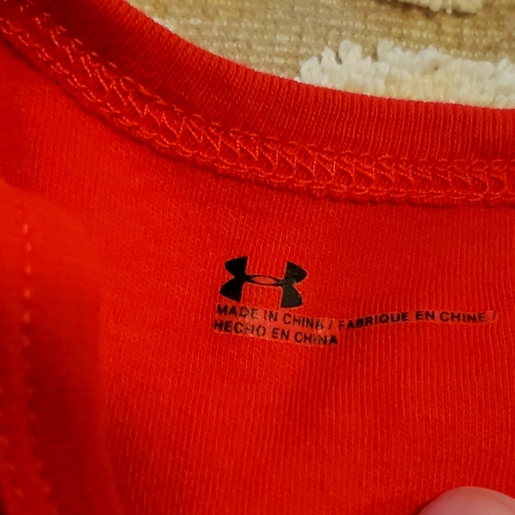 Under Armour little peanut baseball onesie - Picture 3 of 6